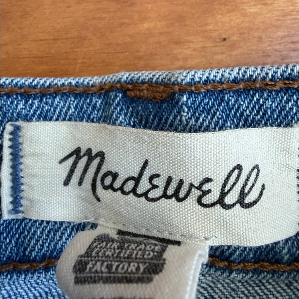 Madewell Vintage Wide-Leg Blue Jeans